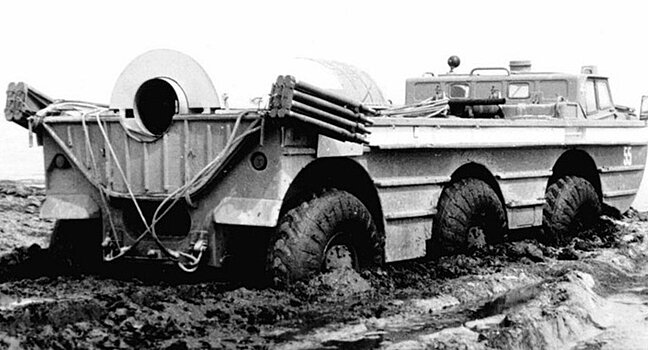 ПЭУ — советский вездеход с авиационным реактивным силовым агрегатом