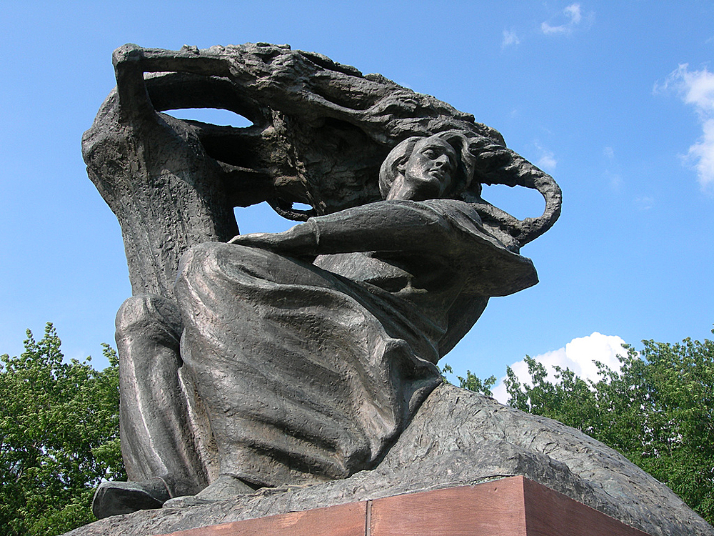 Памятник Шопену в Варшаве, Варшава, Польша, Европа