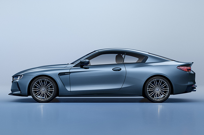 Официально модель не имеет связи с BMW: эмблем баварской компании нет, облик полностью переделан. Однако при взгляде сбоку нетрудно узнать BMW 4 серии, а новшества в интерьере ограничены другими материалами отделки, иными декоративными элементами и козырьком над приборами.