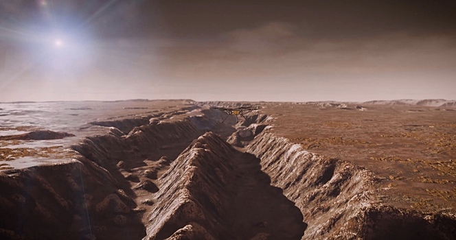 Ученые нанесли на карту Марса 16 новых рек