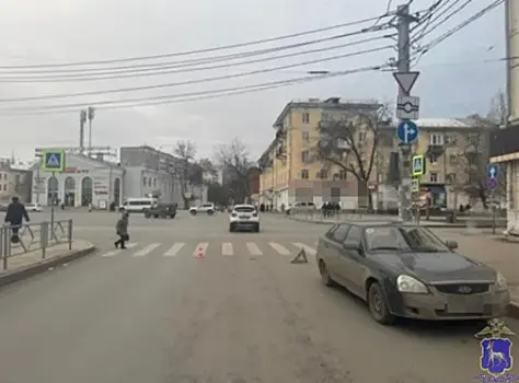 В Самаре 25-летний водитель на "Приоре" сбил пожилую женщину