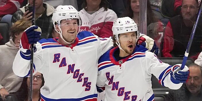 Панарин сделал 6-й хет-трик в составе «Рейнджерс». Больше в истории клуба только у Билла Кука, Жильбера и Зибанежада