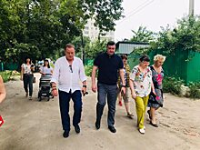 Евгений Ковалев помог благоустроить дорогу в Заводском районе Саратова