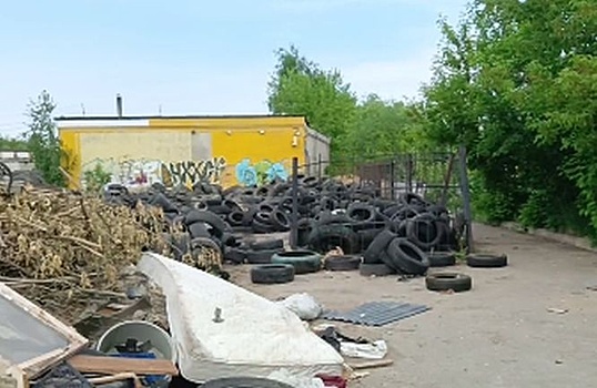 Росприроднадзор заинтересовался незаконной свалкой шин в Нижнем Новгороде