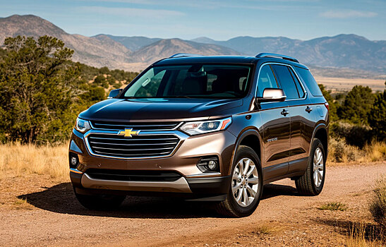 В РФ начались продажи нового кроссовера Chevrolet Traverse по цене от 7,4 млн рублей