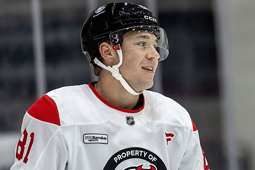 Арсений Грицюк высказался об игре против Натана Маккиннона