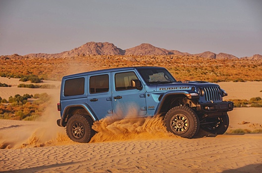 Jeep Wrangler впервые в истории получил двигатель V8