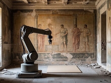 Робот поможет восстановить древние фрески в Помпеях