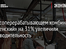 На мясоперерабатывающем комбинате «Тосненский» на 31% увеличили производительность