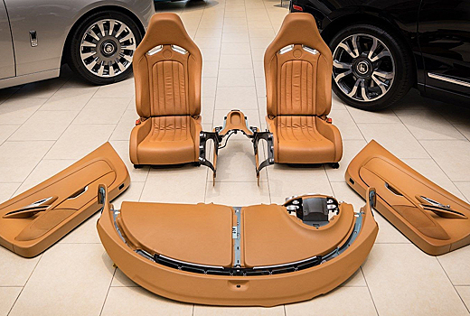 На eBay выставили интерьер гиперкара Bugatti Veyron