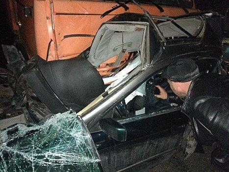 Смертельная авария под Краснодаром: большегруз раздавил BMW
