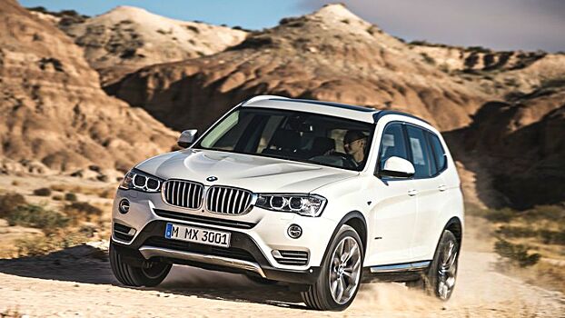 СМИ рассказали о BMW X3 нового поколения