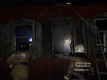 В Уфе произошел крупный пожар