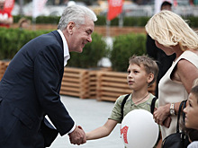 С.Собянин осмотрел школу на востоке Москвы после ремонта