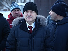 Мэр Новосибирска проинспектировал стройплощадку спортивного объекта на Затулинке