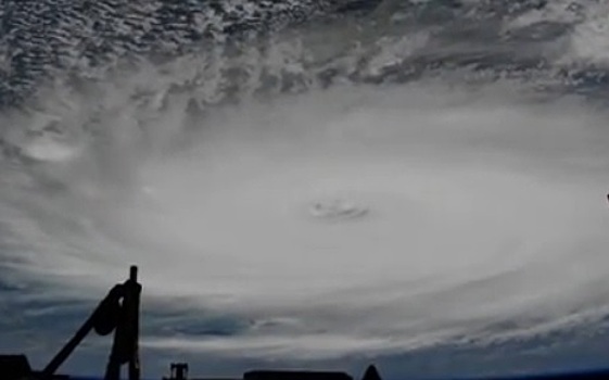 В NASA показали ураган "Дориан" из космоса