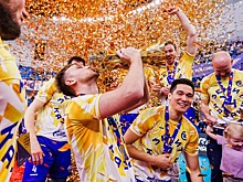 Казань празднует чемпионский дубль в волейболе