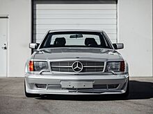 На продажу выставили редкий Mercedes-Benz 560 SEC AMG 6.0 Widebody