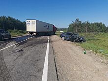 Женщина погибла во время аварии с фурой в Костромской области