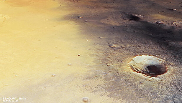 Модуль Schiaparelli раскрыл парашют в атмосфере Марса