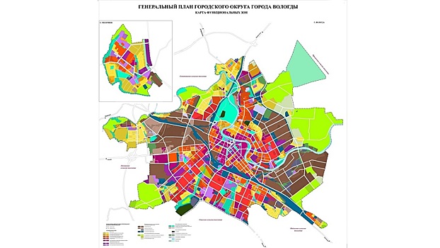 В генеральный план городского округа города Вологды будут внесены изменения