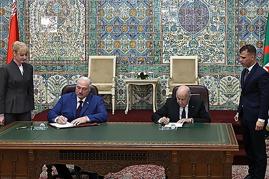 Минск и Алжир заключили соглашение по итогам переговоров двух лидеров
