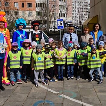 ОГИБДД по г.о. Красногорск: флешмоб дошкольников «Соблюдай ПДД!»