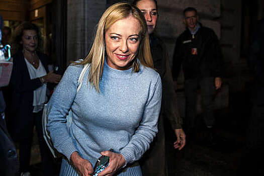 Джорджа Мелони стала первой женщиной-премьером Италии