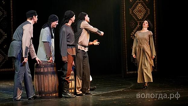Калужский областной драматический театр выступил со спектаклем в Вологде