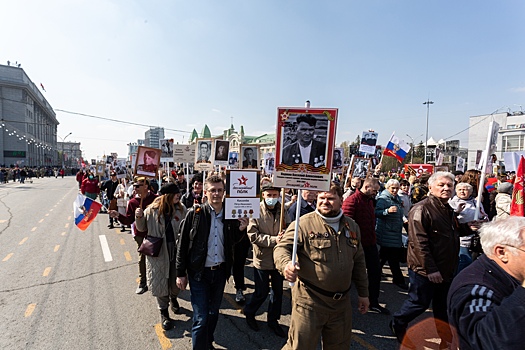 «Бессмертный полк» в Новосибирске впервые за три года пройдёт в очном формате