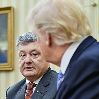 Трамп рассказал об урагане «Ирма» на просьбу Пороошенко помочь с проведением реформ на Украине