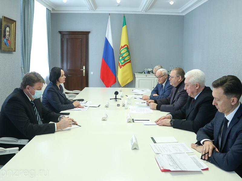 Мельниченко и Стельнова обсудили развитие энергосбытового комплекса Пензенской области