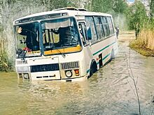 На что способна маршрутка ПАЗ на бездорожье