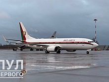 Лукашенко прибыл в Петербург