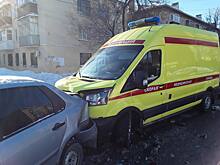 В Оренбурге произошла авария с участием скорой помощи