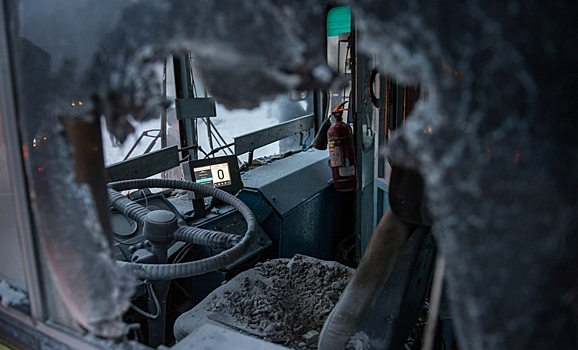 В Перми загорелся автобус с пассажирами