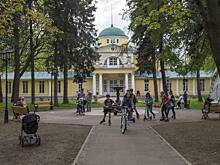 Удобная инфраструктура парка привлекает отдыхающих