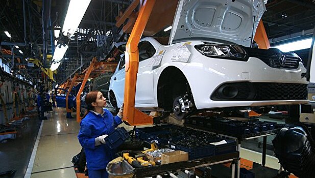 В России производство легковых автомобилей выросло на 17,7%
