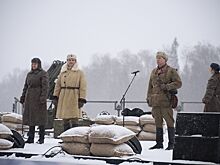 Иммерсивное представление о битве за Москву прошло в кинопарке «Москино»