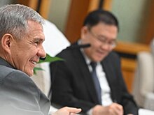 Минниханов провёл встречу с вице-мэром Шэньчжэня