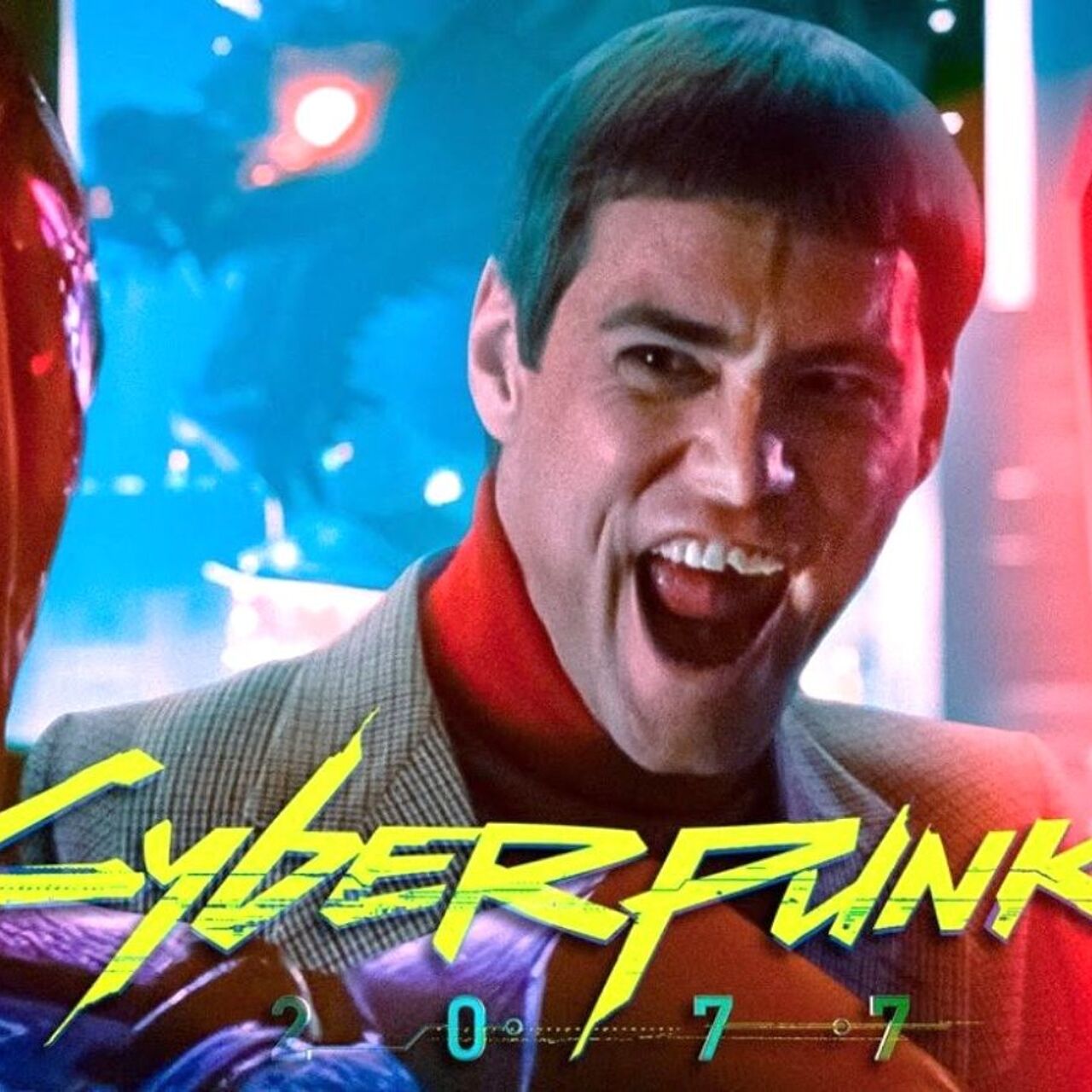 Джим Керри в образе героя комедии «Тупой и ещё тупее» попал в Cyberpunk  2077 - Рамблер/новости