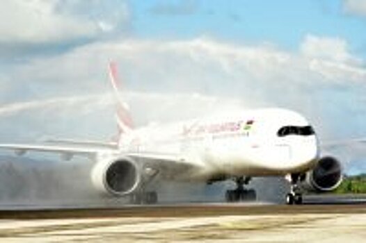 Первый Airbus A350-900 для Air Mauritius отправился в рейс
