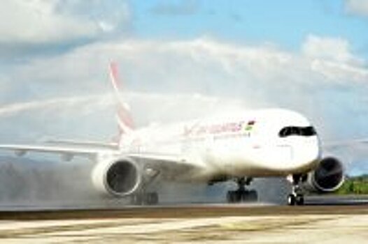 Первый Airbus A350-900 для Air Mauritius отправился в рейс