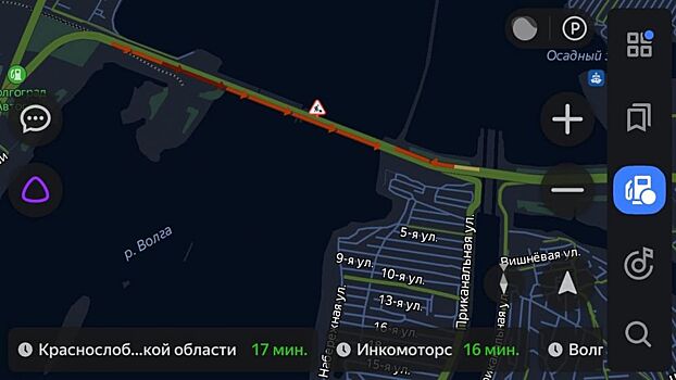 Волгоградцы сообщили о возобновлении реверсивного движения на мосту Волжской ГЭС