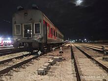 На Свердловской железной дороге загорелся вагон