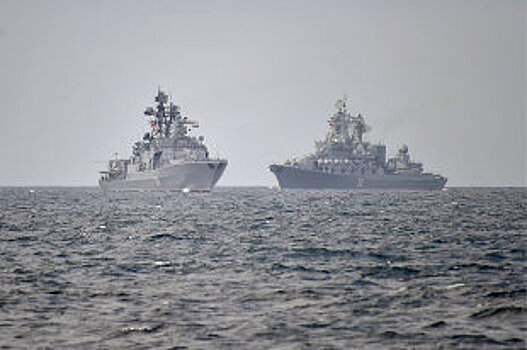 Боевые корабли Тихоокеанского флота вышли в дальний поход