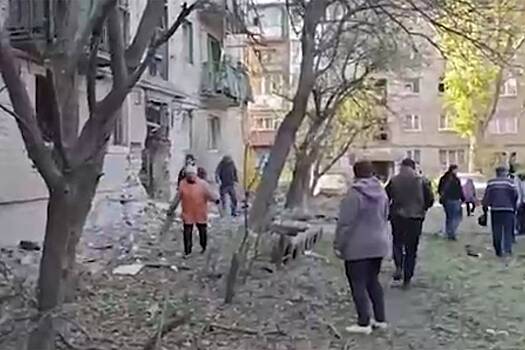 Горловка подверглась одной из самых массированных атак