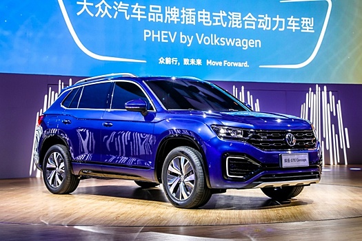 Гибриды VW Touareg и Tayron: первый кросс получил установку от Audi, второй – от Tiguan