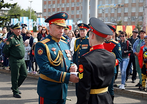 В Хабаровске состоялся главный парад в ВВО, посвященный 76-й годовщине Победы в Великой Отечественной войне