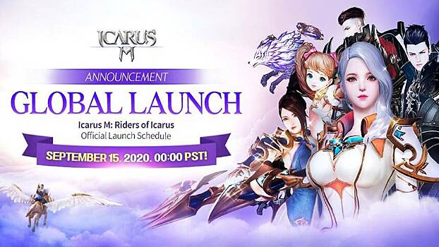 Состоялся глобальный релиз мобильной MMORPG Icarus M: Riders of Icarus